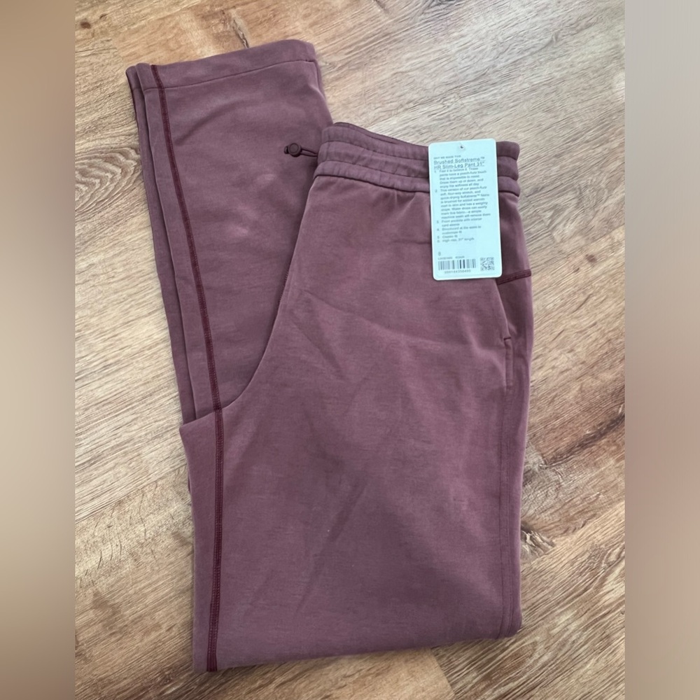 Lululemon Brushed Soft Sweats Size 8